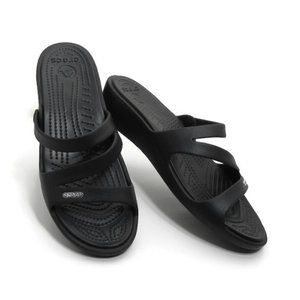 CROCS Patricia Wedge Sandals